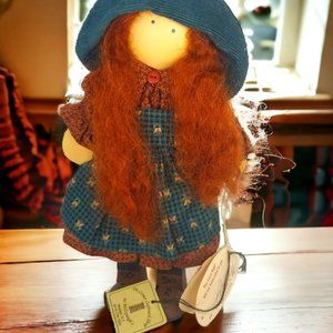 LADIE & FRIENDS Lizzie High Collen Bowman Collectible Wood Doll 1st-Edition